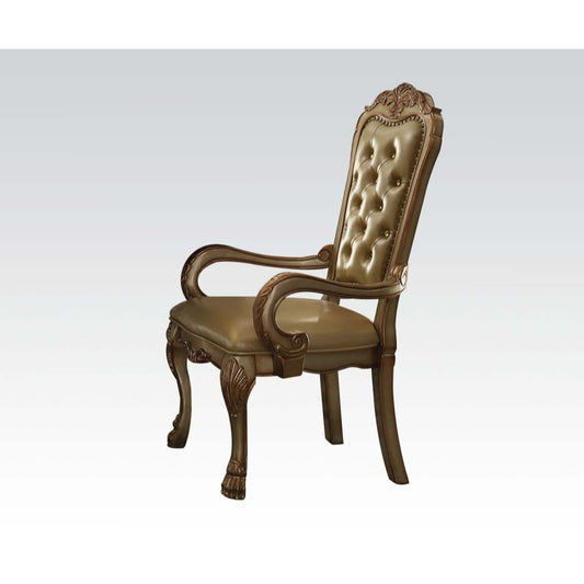 Dresden 63150 Dining Set - Gold Patina Finish
