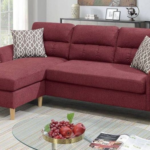 F6449 Laredo 2 Pc Sectional - Paprika