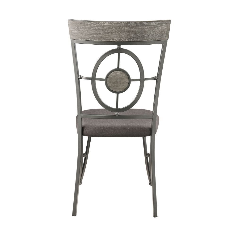 Landis 73185 Dining Collection by Acme - Gunmetal Finish
