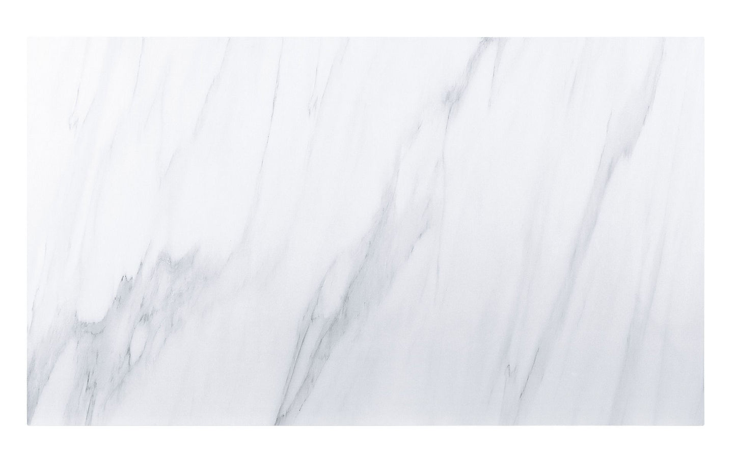 Yabeina Dining Table - Marble Top & Gray Oak Finish