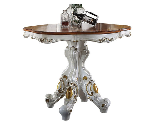 Picardy 5 Pc Dining Collection - Antique Pearl White