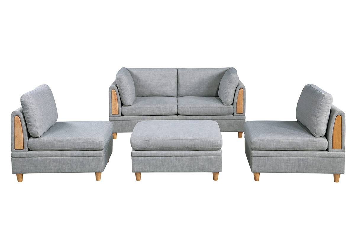 Poundex F893 Modular Sectional - Build Your Own