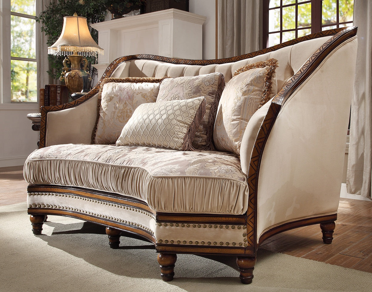 Homey Design HD-823 Chenille Fabric Sofa Collection