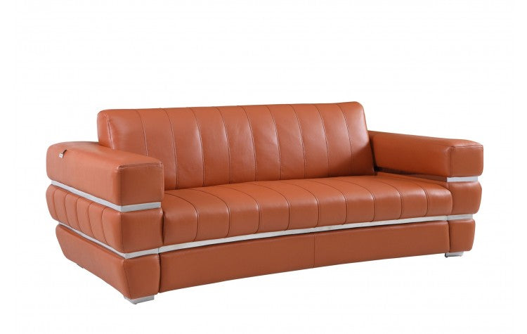 Global United 904 Gianna 2 Pc Sofa Set - Camel