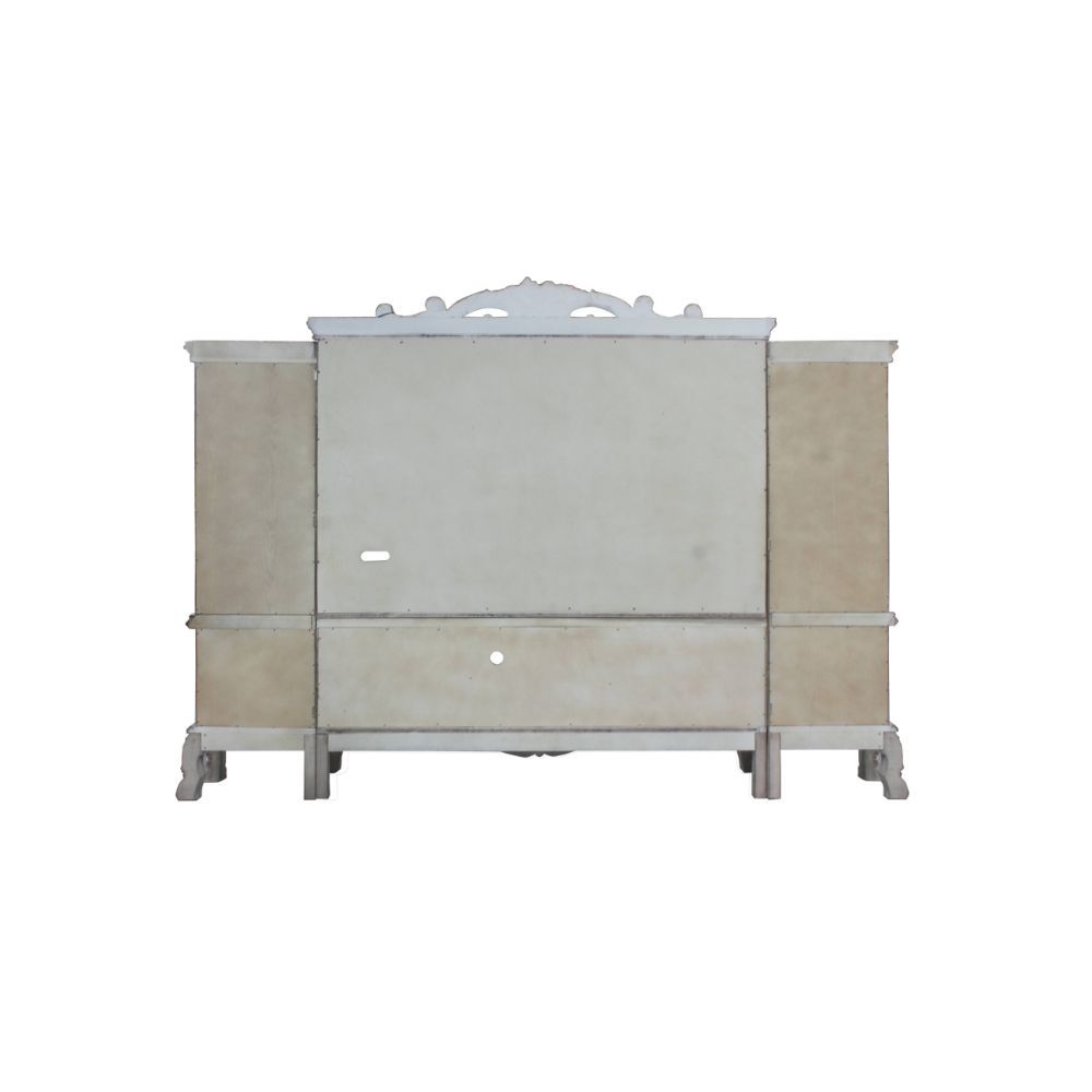 Dresden 91470 Entertainment Center - Vintage Bone White Finish