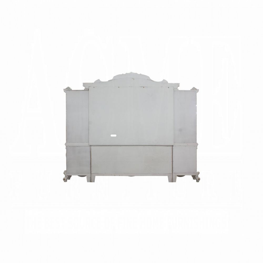Picardy Entertainment Center - Antique Pearl Finish