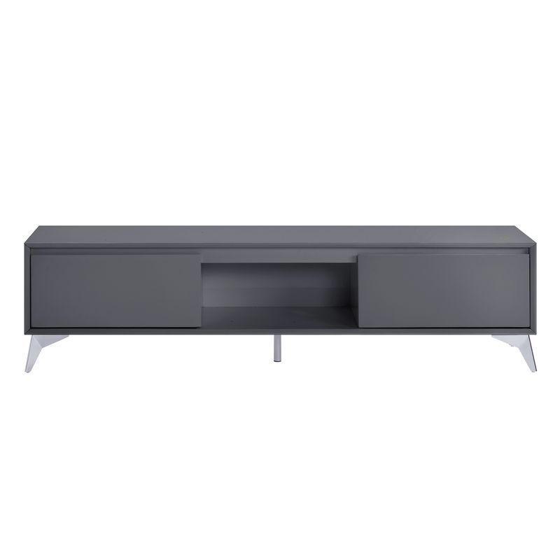 Raceloma 91996 TV Stand - Gray Finish