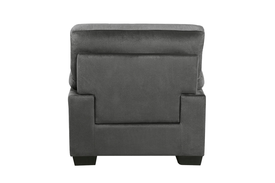 Keighly Dark Gray Chair - Homelegance 9328DG-1