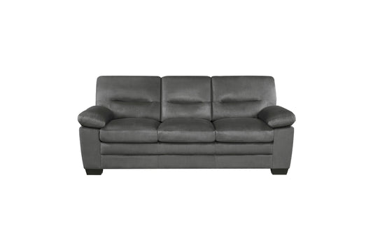 Keighly 9328DG Sofa and Loveseat Dark Gray by Homelegance