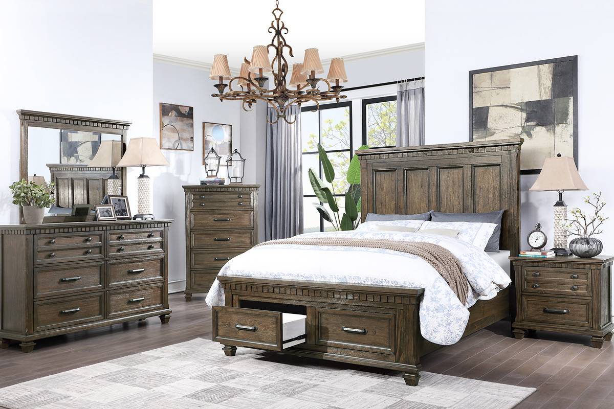 Belize 4 Pc Bedroom Set - King Bed