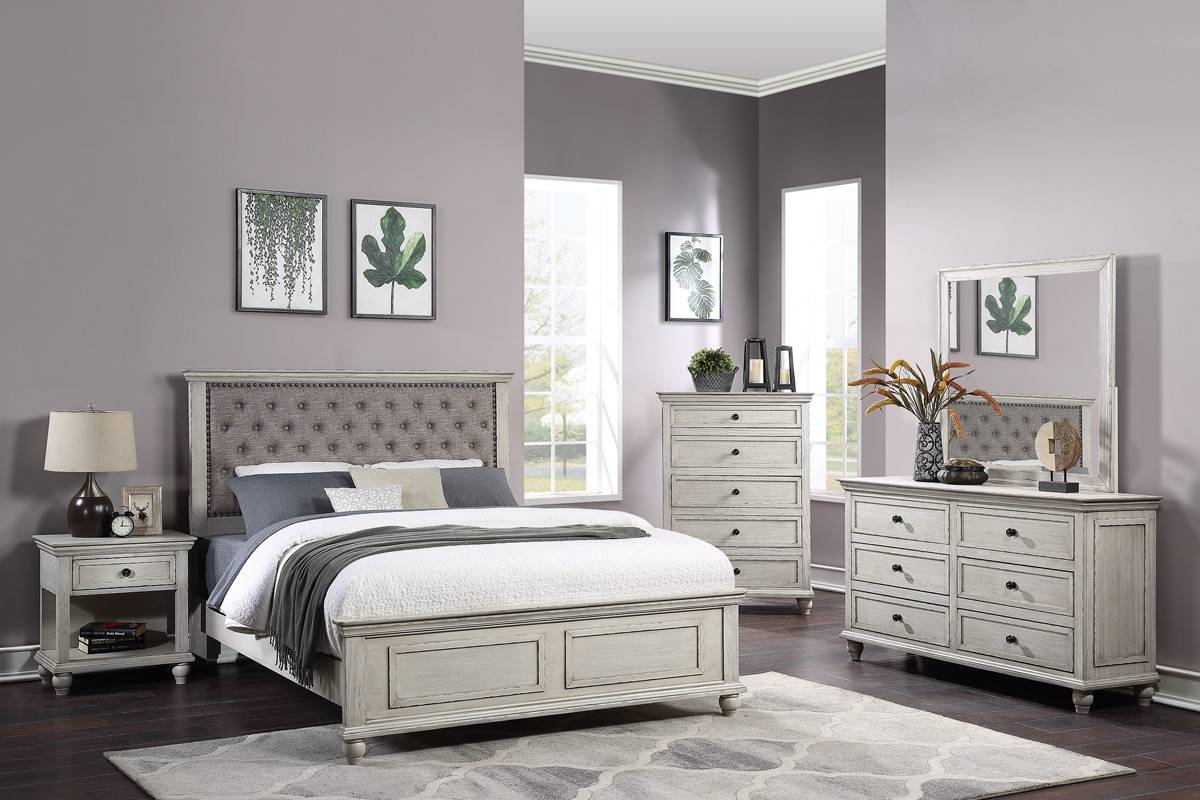 F9565 Bravo 4 Pc Bedroom Set - King Bed