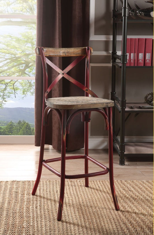 Zaire Pub Height Bar Stool - 6 Finishes