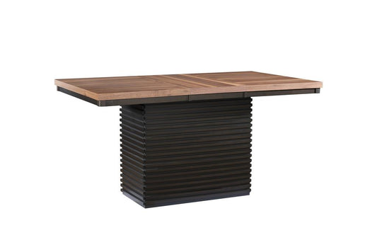 Dallas Walnut Cappuccino Dining Set by Urban Styles