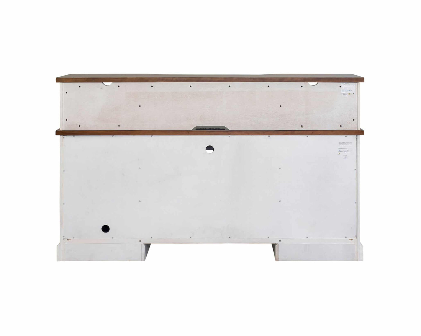 Durham Credenza Desk with Low Hutch