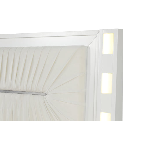 Coco Milky White Bedroom Collection - LED Lighting