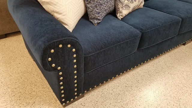 Harley Sectional - Barcelona Navy Fabric