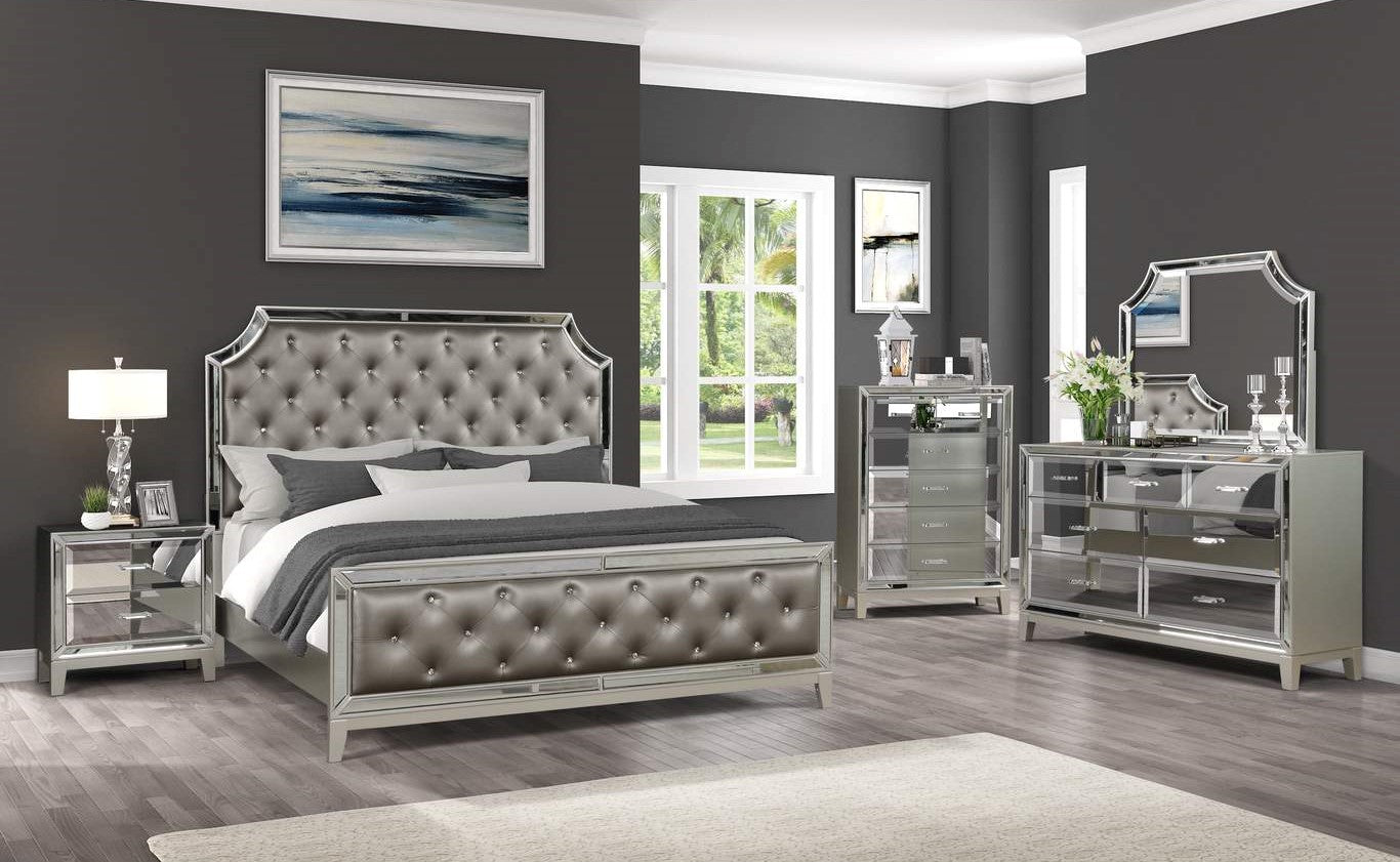 Harmony 4 Pc Bedroom Set - King Bed