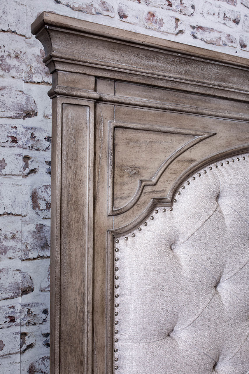 Highland Park Driftwood Finish Classic Bedroom Collection