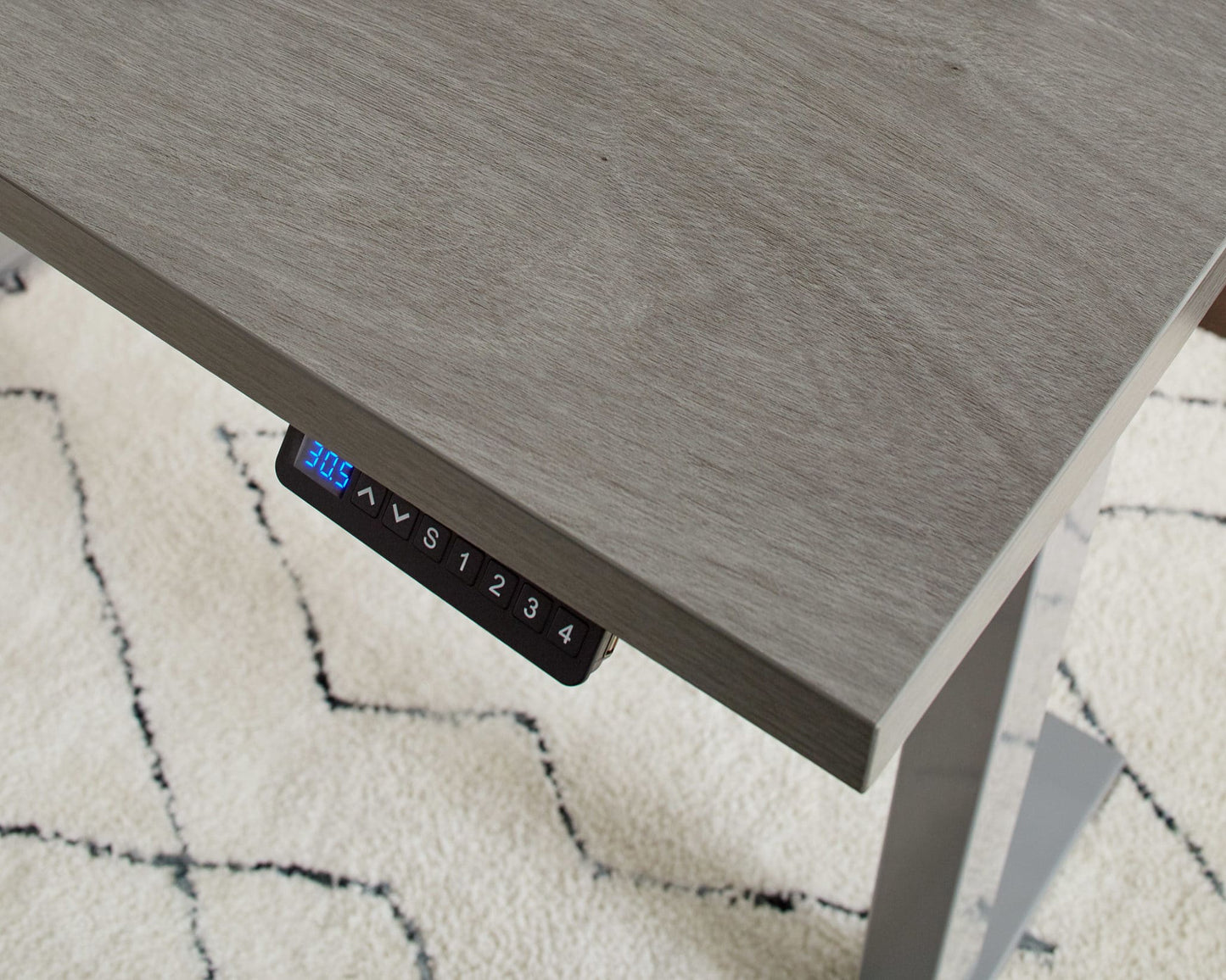 Martin Sit n Stand Desk - Gray