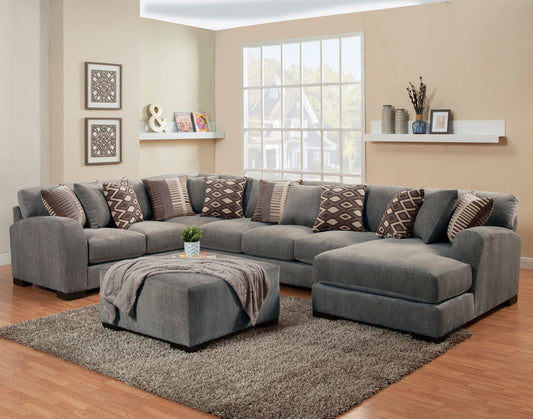 Wesley Oversize Sectional New Comfort Ind - 7 Colors