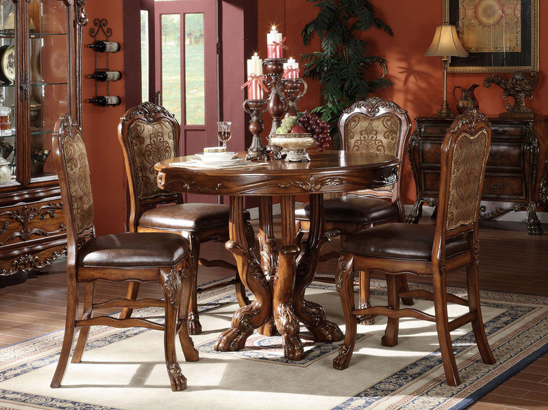 Dresden 12160 Dining Set by Acme - Decorative Carvings