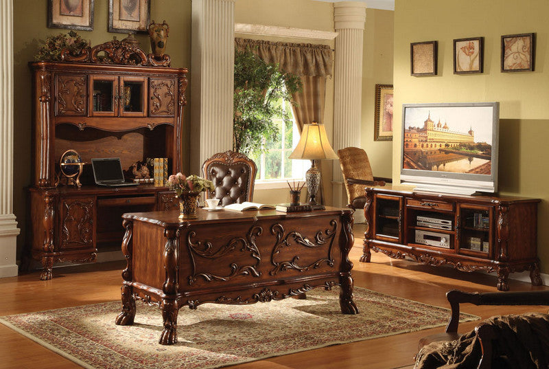 Dresden 12169 Office Collection - Cherry Oak Finish