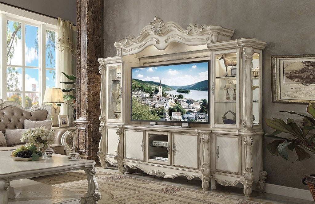 Centro de entretenimiento Versailles 91320 - Acabado blanco hueso