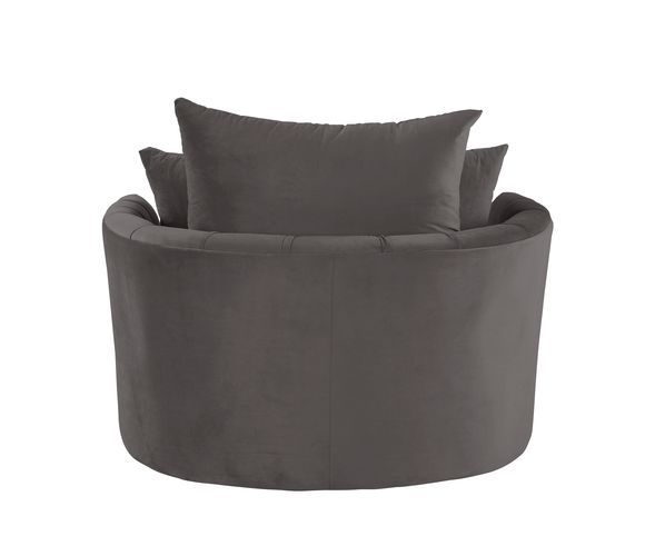 Zunyas Accent Chair - Charcoal