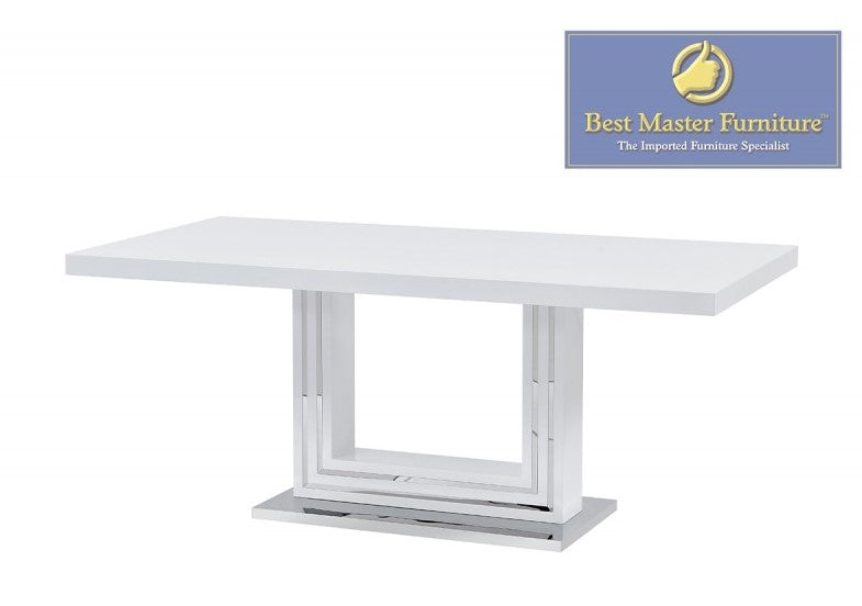 Tameca BA206 White Modern Dining Collection