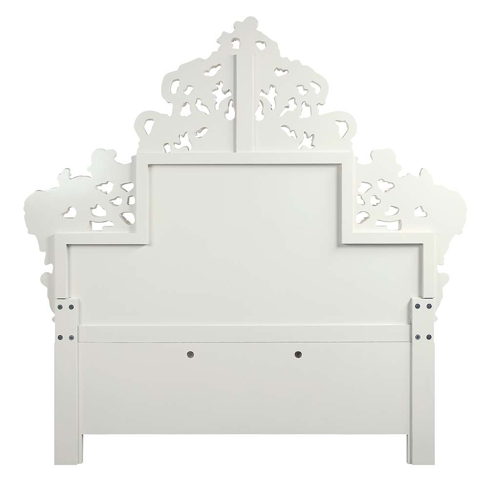 Vanaheim King Bedroom Collection by Acme - Antique White Finish