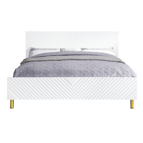 Gaines High Gloss Eastern King Bed