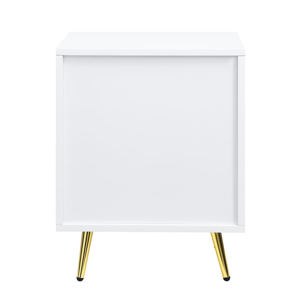 Gaines High Gloss Nightstand