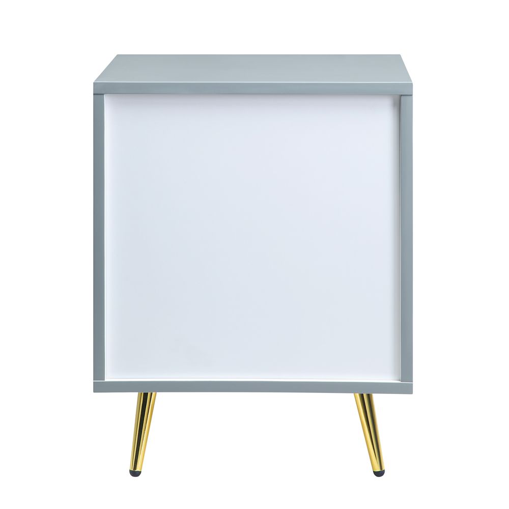 Gaines High Gloss Nightstand