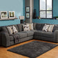 Comfort Industries Wesley 3 Pc Sectional