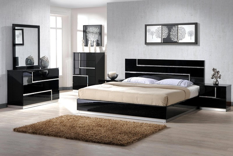 Barcelona 4 Pc Bedroom Set - King Bed