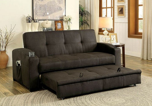 Mavis Futon Sofa Bed CM2691 - Dark Brown