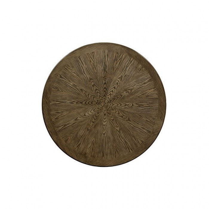 Julia Round Table Dining Set - Rustic Light Oak