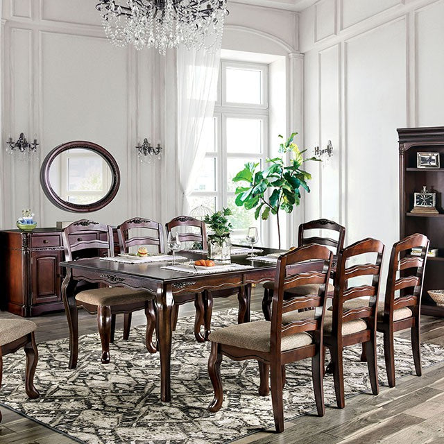 Townsville Walnut Dining Collection - Dark Walnut Finish