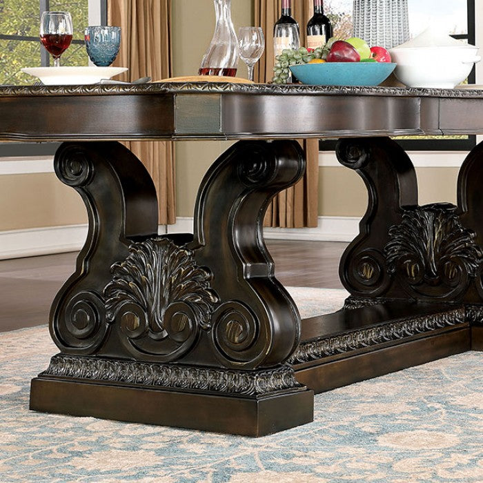 Lombardy Classic Design Dining Collection - 2 Extension Leaves