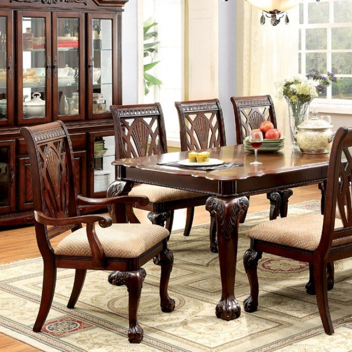 Petersburg 9 Pc Dining Set - Cherry Finish