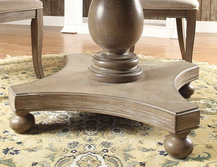 Kathryn CM3872RT 5 Pc Dining Set - Rustic Dark Oak