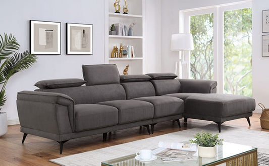 Napanee Sectional CM6254GY - Furniture of America