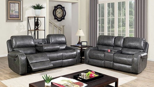 Walter Gray Sofa Collection by Furniture of America