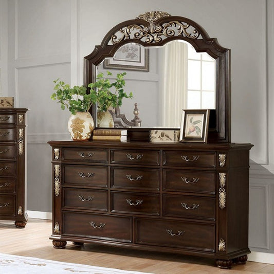 Theodor CM7926D Brown Cherry Dresser