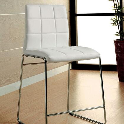 Richfield Dining Collection CM3362PT - Chrome & Glass