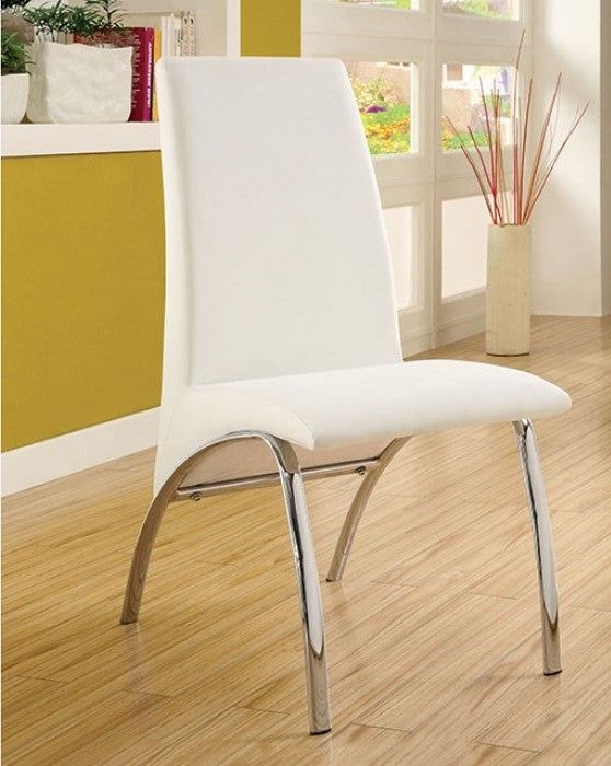 Glenview 7 Pc Dining Set - White Finish