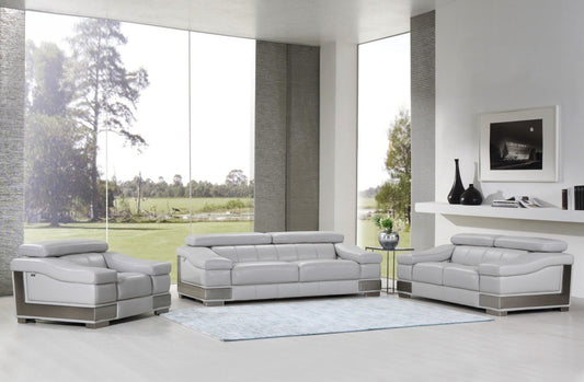 Global United 415 Domani Sofa Collection - Italian Leather