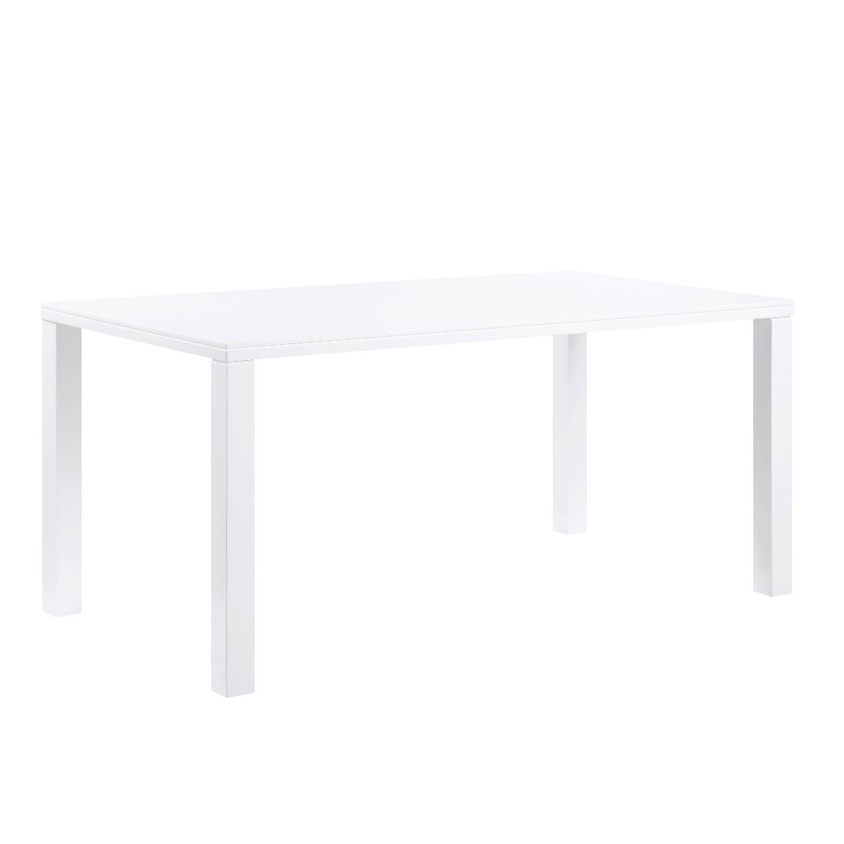 Pagan 7 Pc White High Gloss Dining Collection
