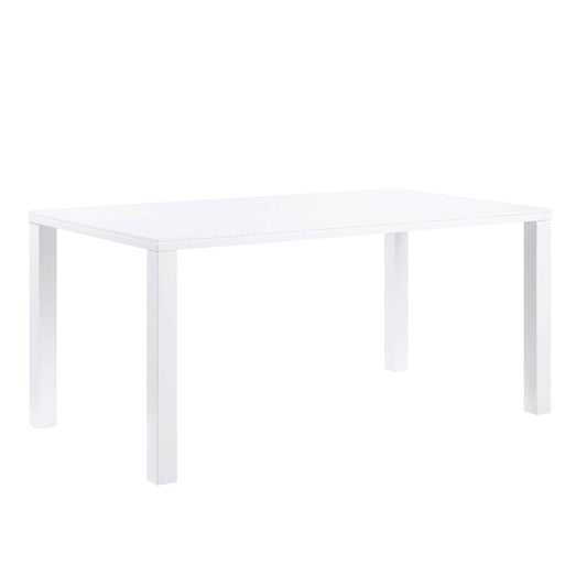 Pagan 7 Pc White High Gloss Dining Collection