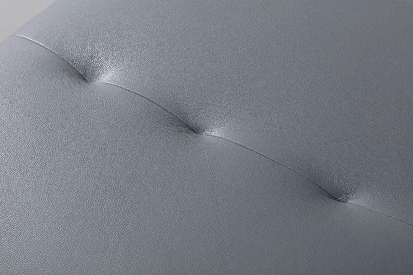 Chaise Renzi EK-L8001L-BGY-RC Azul-Gris a la derecha